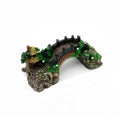 Resin aquarium landscape bridge ornament with arch cave in fish tank