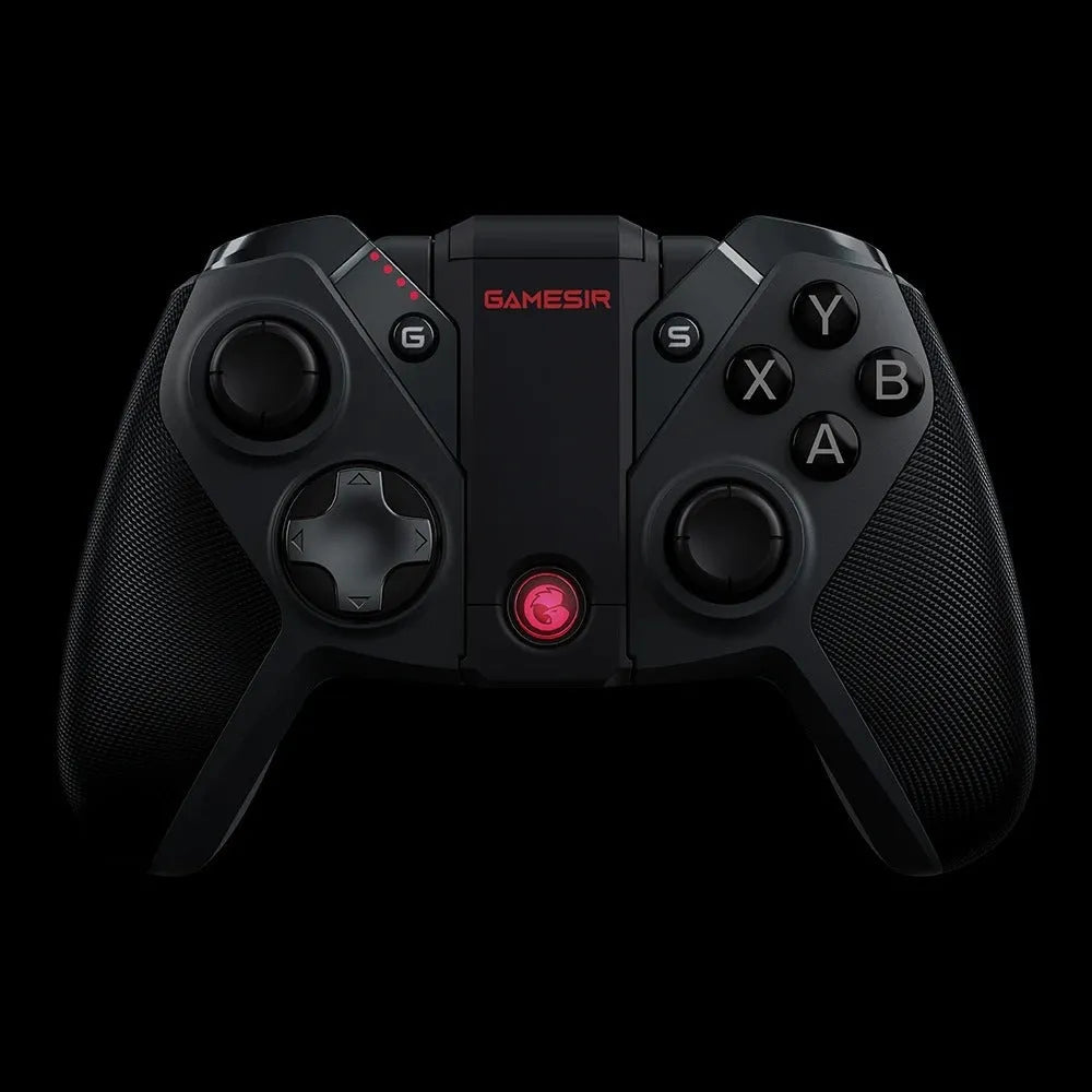 Black Gaishi wired PC game controller with type-C cable and analog sticks.