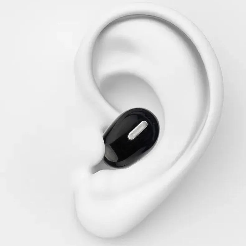 X9 mini single-ear Bluetooth headset in black and white colour options