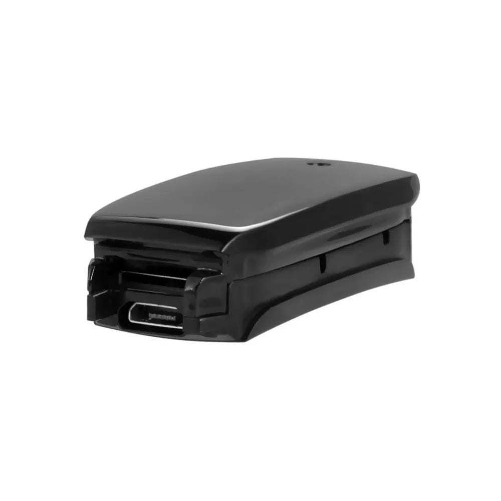 Black EDAL K18 smart wristband camera on a wrist, showing compact dial and silicone strap.