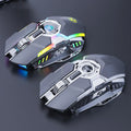 7-button 2.4G wireless gaming mouse, 3200dpi, RGB streamer, 120x78x35mm, black or grey