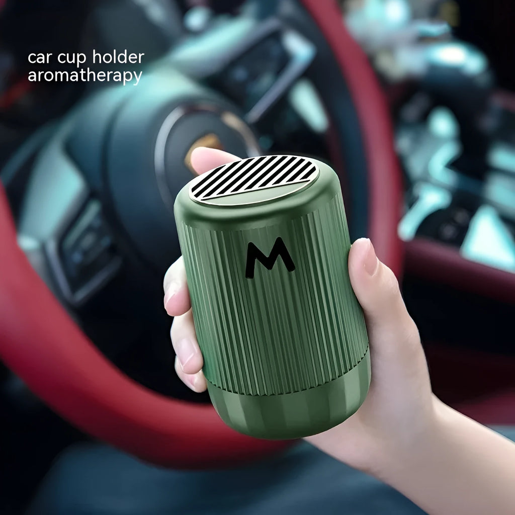 A solid aromatherapy decoration cup for cars and homes, shown in a 10 cm by 6 cm size.