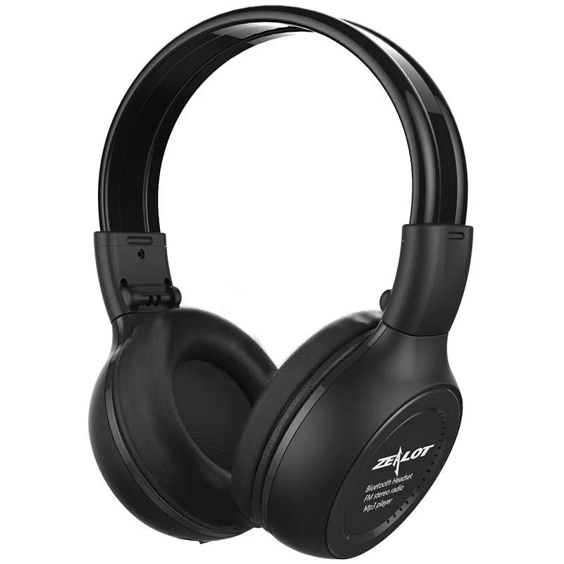 ZEALOT B570 Bluetooth wireless headband headset in five colour options: black, blue, brown, red, white.