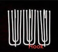 A single blackout curtain panel with a choice of hook, Korean hook, or ring header styles, shown in a standard 250cm length.