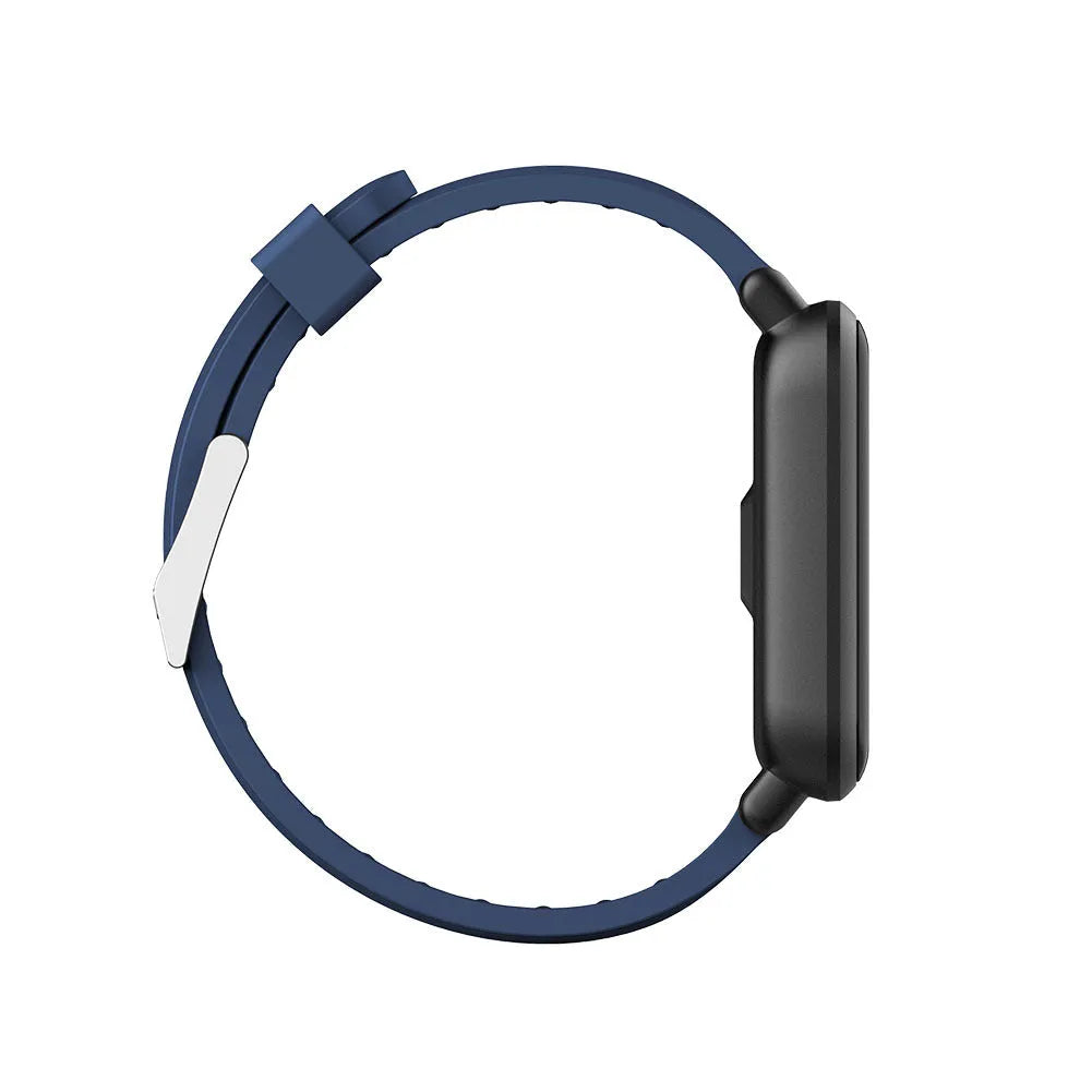 Q9 Smart Bracelet with 1.3 inch HD TFT touch screen, silicone strap and IP67 waterproof rating, in black