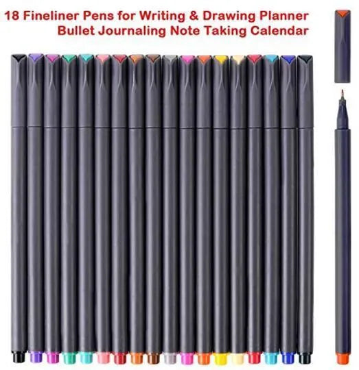 Watercolour pencils in a plastic body, available in 12, 18 and 24 colour sets for oil painting supplies