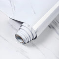 Marble pattern waterproof PVC sticker roll for kitchen walls measuring 2m by 40cm
