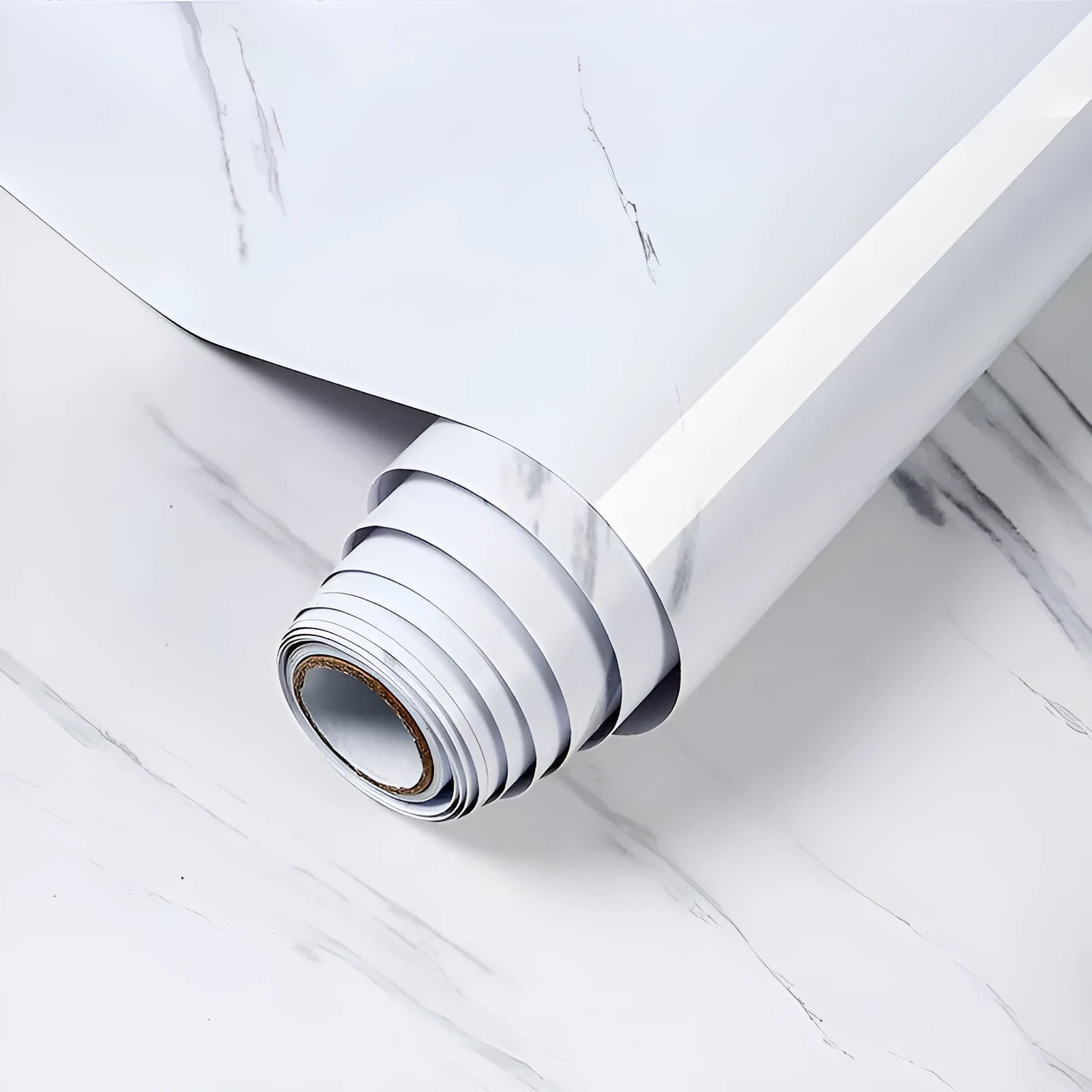 Marble pattern waterproof PVC sticker roll for kitchen walls measuring 2m by 40cm
