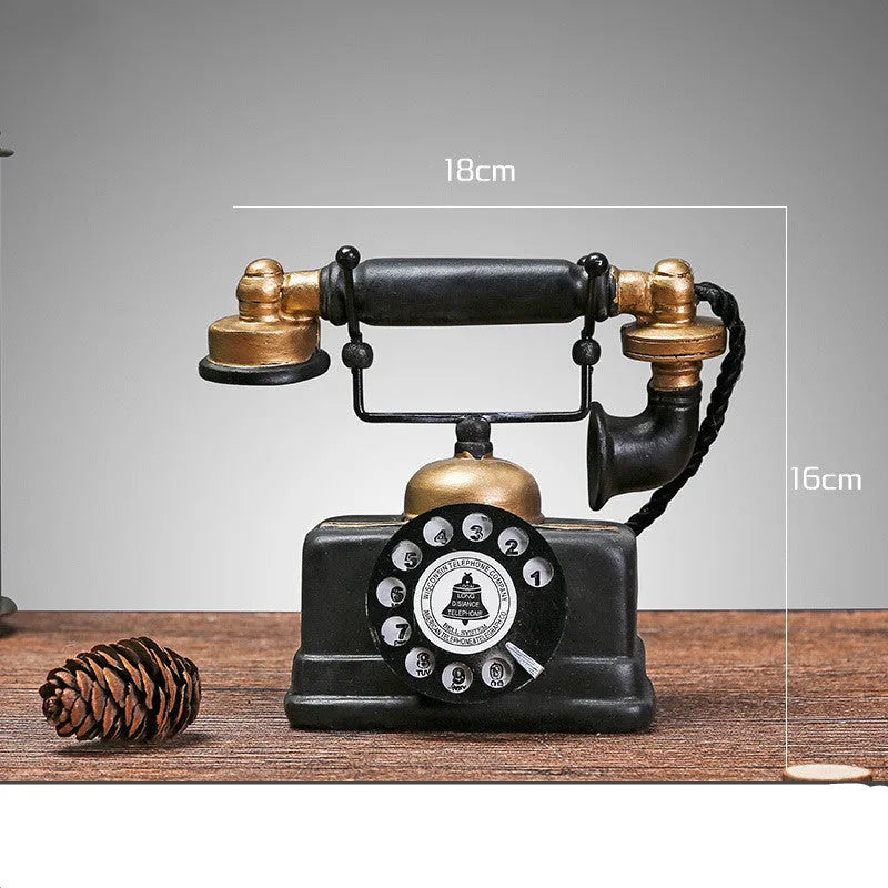 Black synthetic resin hanging ornament with distressed dirty and old finish and abstract modelling for model displays