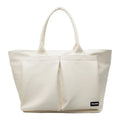 Lightweight PU shoulder bag in solid colour with ventilation features and 20-35L capacity