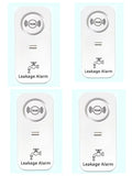 An independent wireless flood sensor alarm for water leak detection.