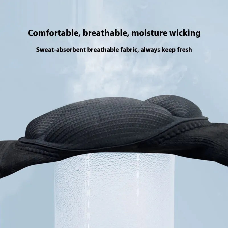 Black and blue thick sponge volleyball and dance kneepad for knee protection.