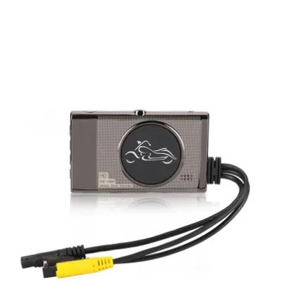 Motorcycle HD driving recorder with 3.0 inch LCD display and front 170 degree wide angle lens