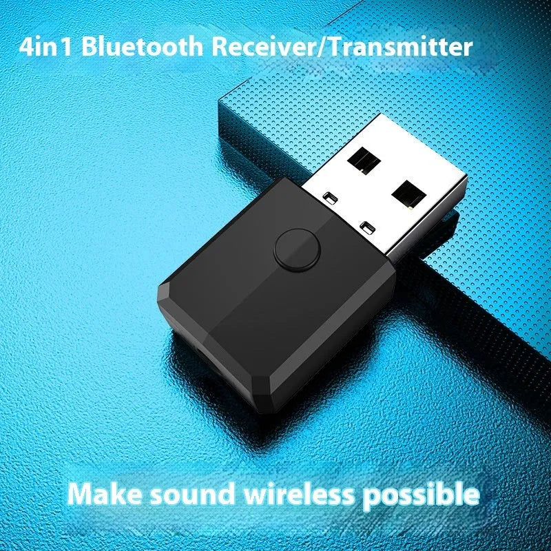 Bluetooth transmitter receiver adapter ZF-169S with USB connector and Bluetooth 5.0 technology