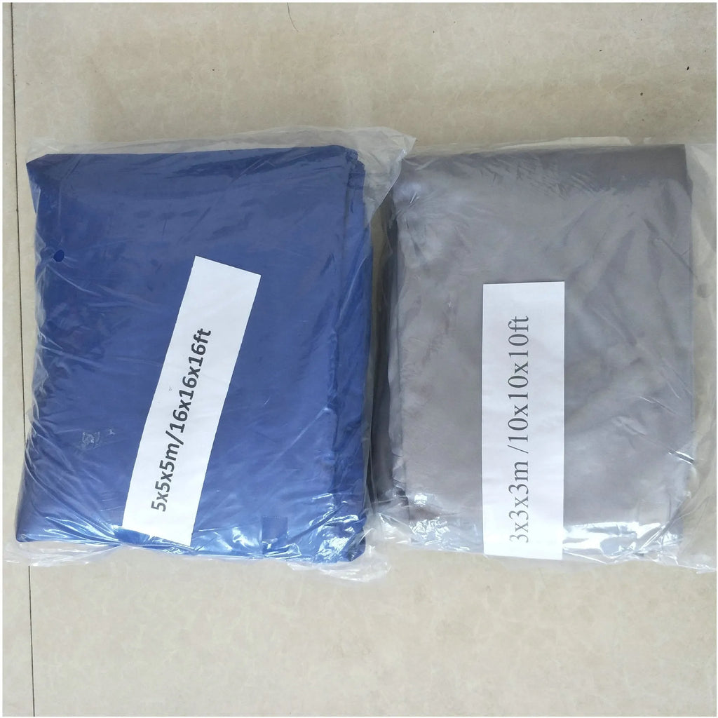 Curved square shade sail in polyester fabric for outdoor UV protection