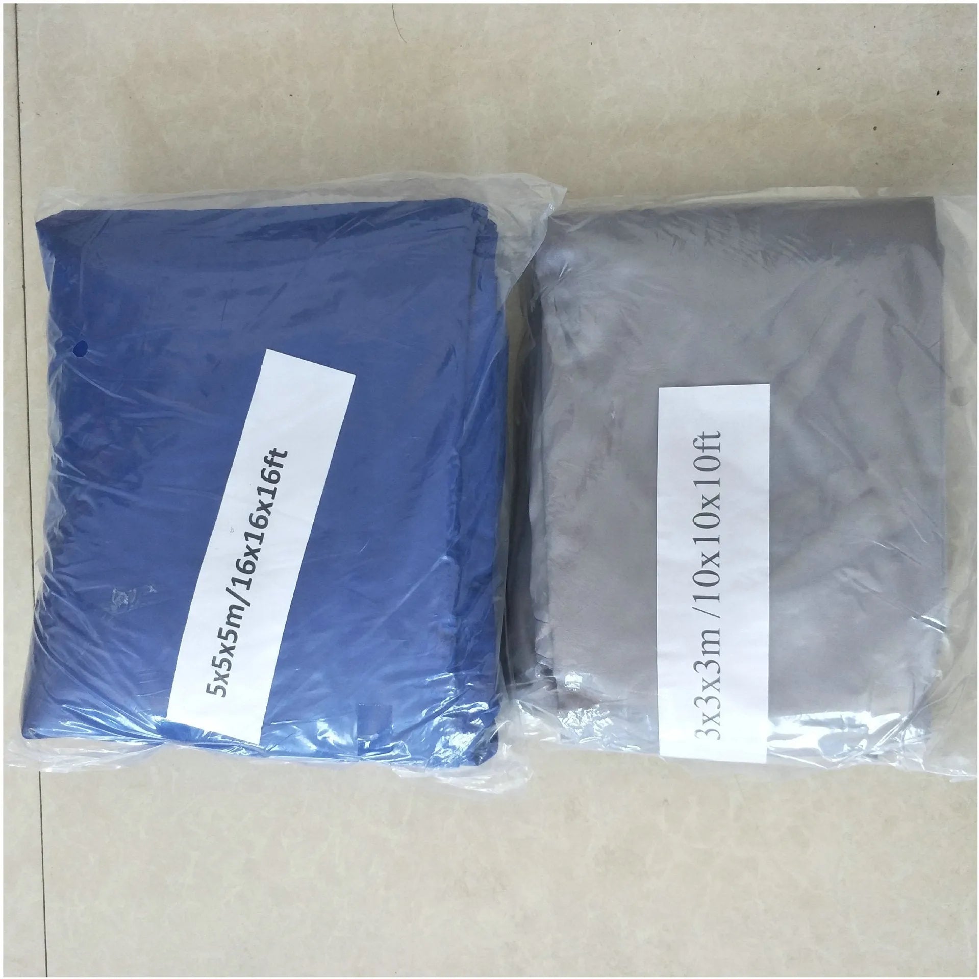 Curved square shade sail in polyester fabric for outdoor UV protection