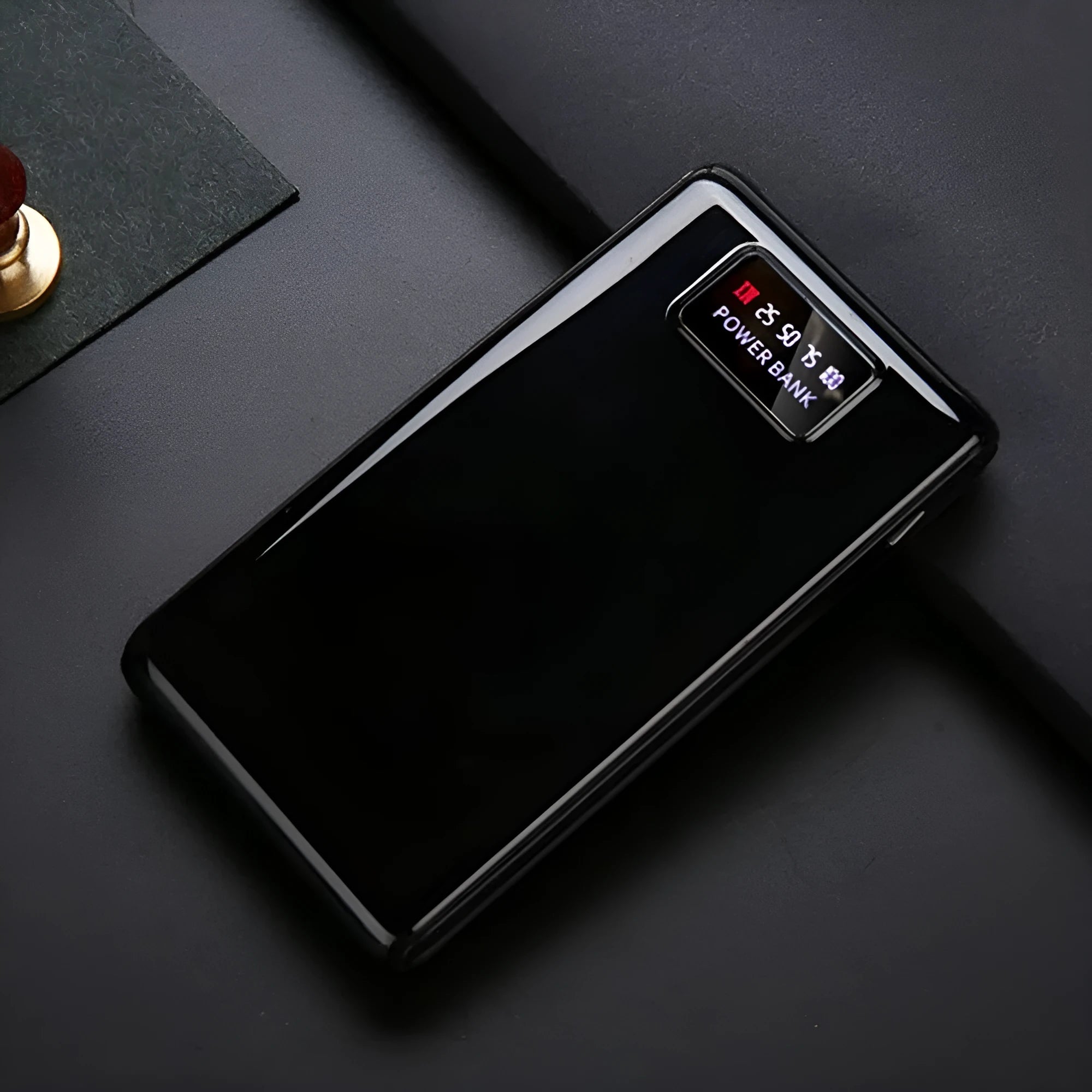 C9 model 18650 DIY power bank case kit showing six battery slots and dual USB input ports