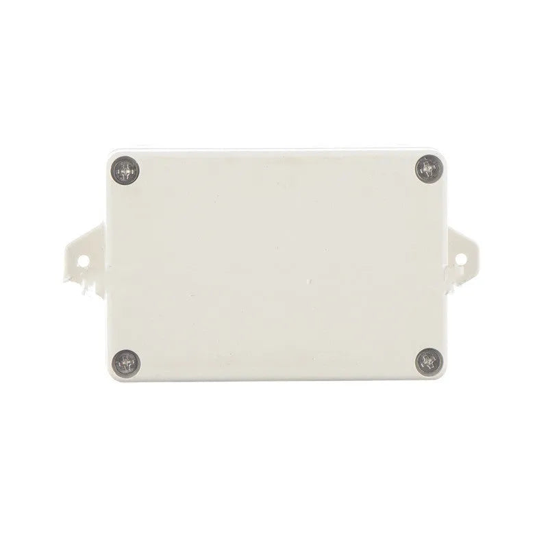 ABS plastic waterproof instrument box model F4B-1 for security monitoring power supplies.