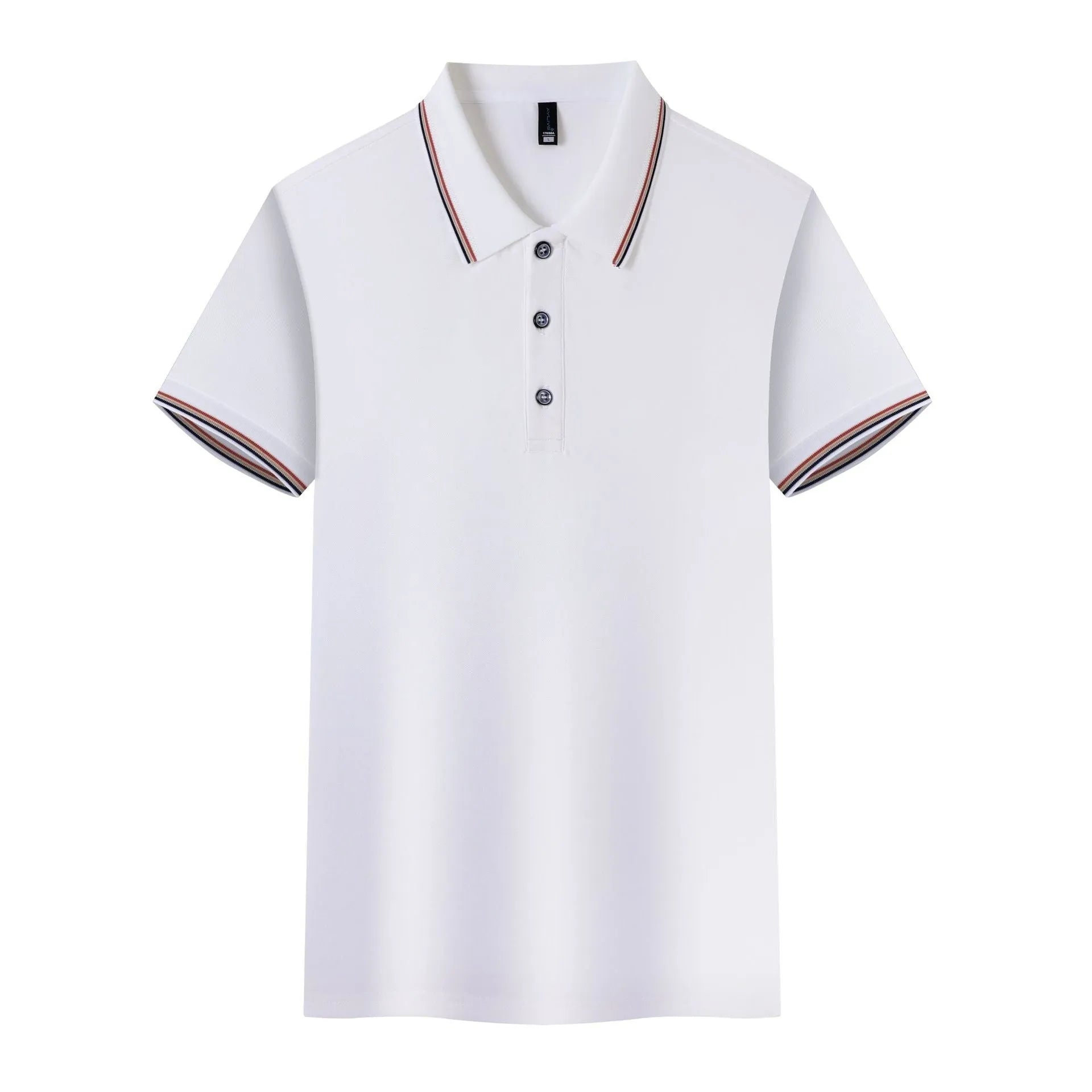 Ice silk polo shirt in copper ammonia fibre fabric available in multiple solid colours