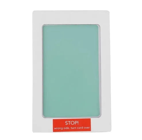 Baby hand and footprint ink pad set with non-toxic washable ink in black red and blue colours on white background