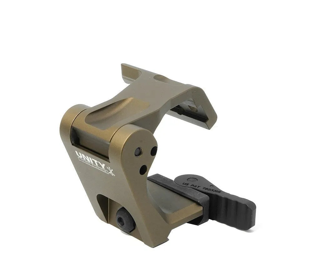 Universal magnifier bracket for G33 G43 G45 FTC OMNI with 21mm Picatinny rail QD mount, black finish