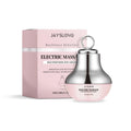Electric massage eye cream jar measuring 7.7x11cm containing 50g of lifting and moisturising formulation