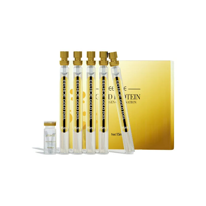 Protein Lifting Line face hydrating rich moisturising emulsion gel skincare set in standard packaging