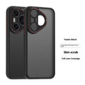Frosten silicone protective cover for Huawei Pura 70 in Titanium Gray with matte finish and all-inclusive lens