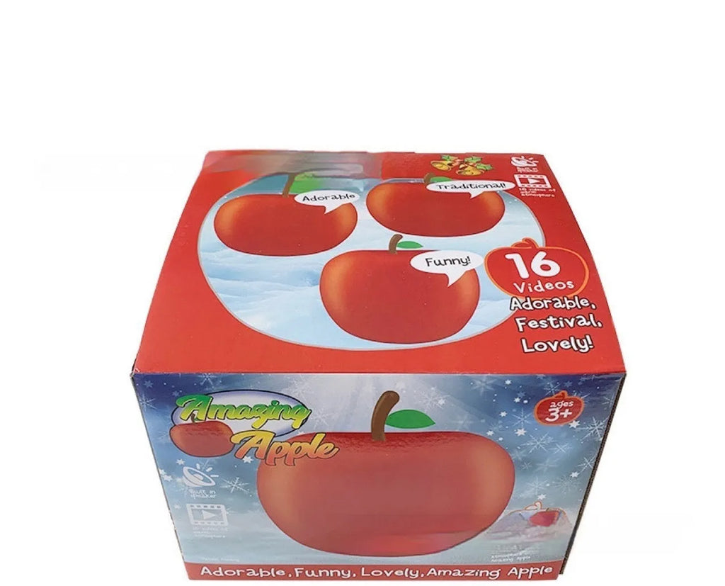 Christmas projection lamp apple shape European style DC powered low voltage party decoration