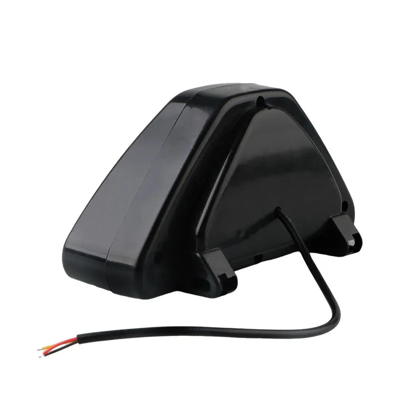 Universal LED triangle brake warning light for vehicles with colour options