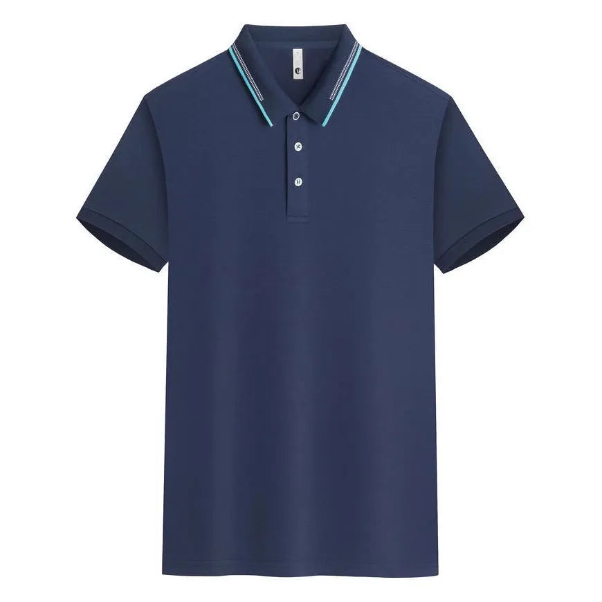 Asymmetric fine cotton top with jacquard lapel and bead chain detail in a Korean style.