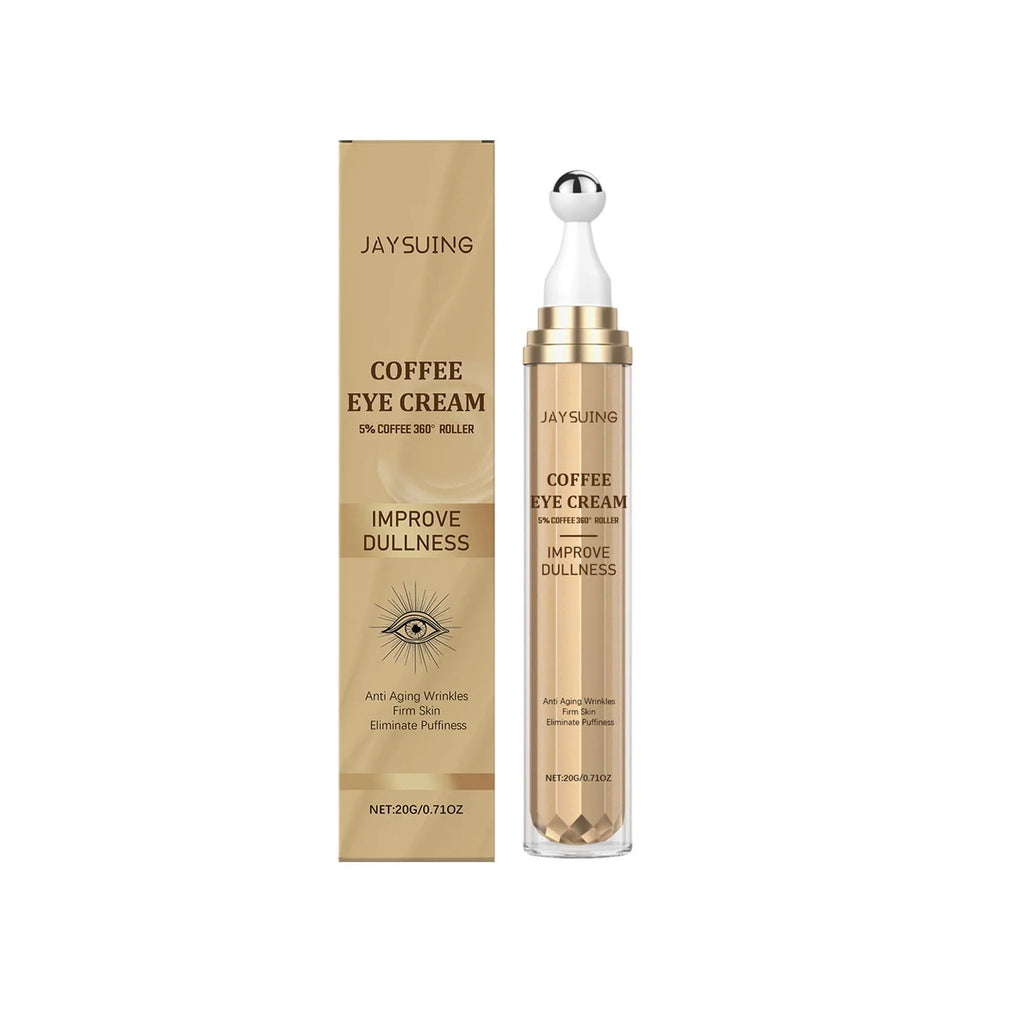 20g tube of caffeine firming eye cream with coffee extract for under-eye application