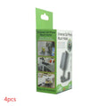 H22 Black 360-degree rotary collapsible desktop phone holder showing rotational mechanism