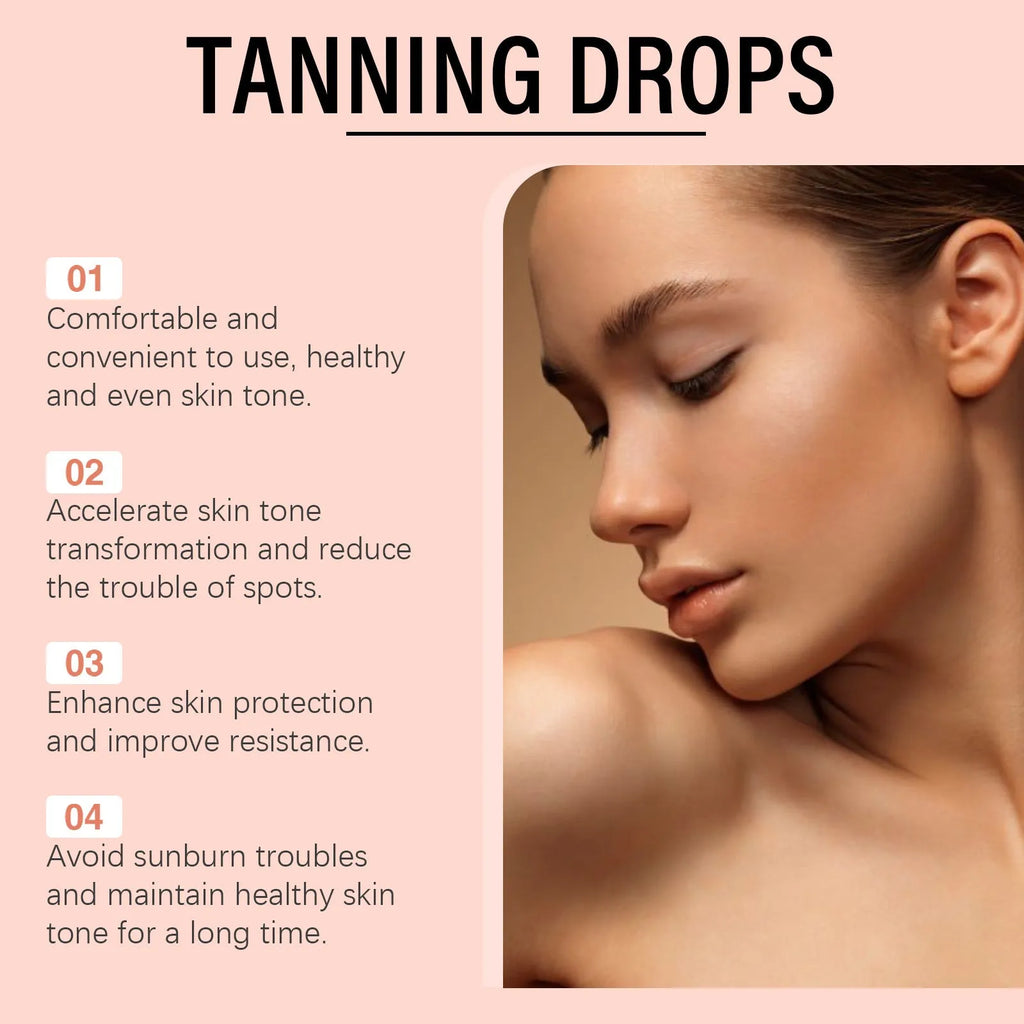 60ml bottle of natural beauty black serum droplets with droplet applicator