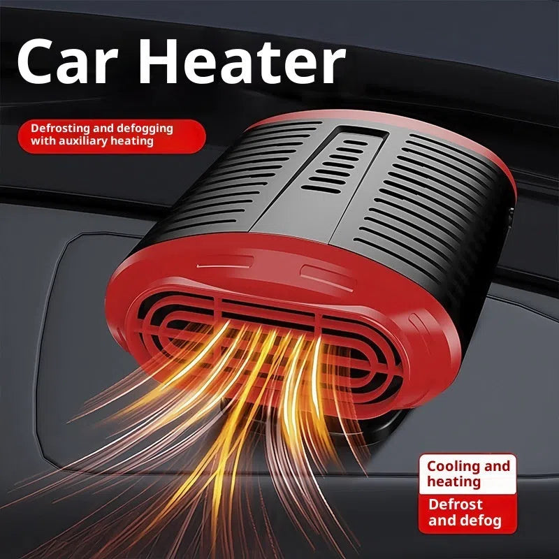 12V 120W vehicle warm air blower in black and grey or black and red ABS casing for defrost and demist