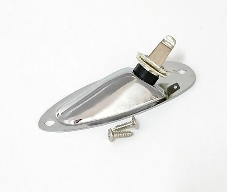 Electric guitar ST boat socket in alloy construction measuring 8.1x3.2x2.5cm
