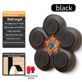 Children's ABS boxing target training equipment shown with adult gloves, children's gloves or no gloves options