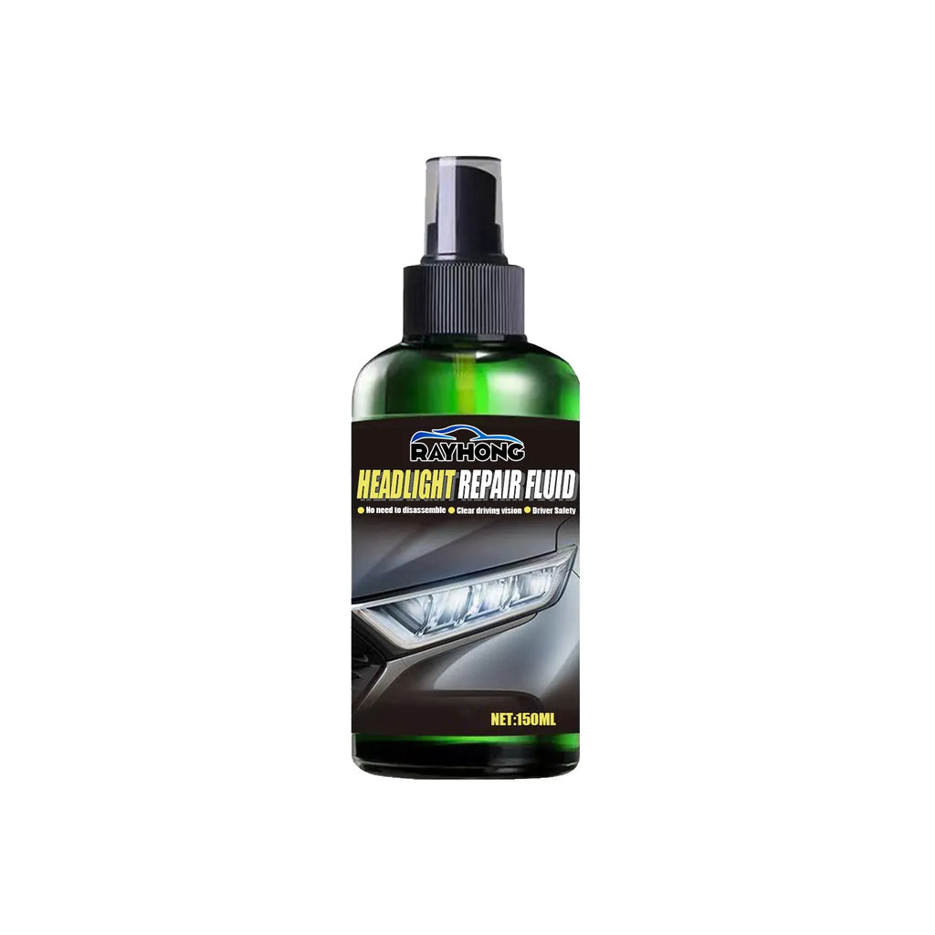 150ml car headlight restoring liquid bottle with applicator for plastic lens repair and coating treatment