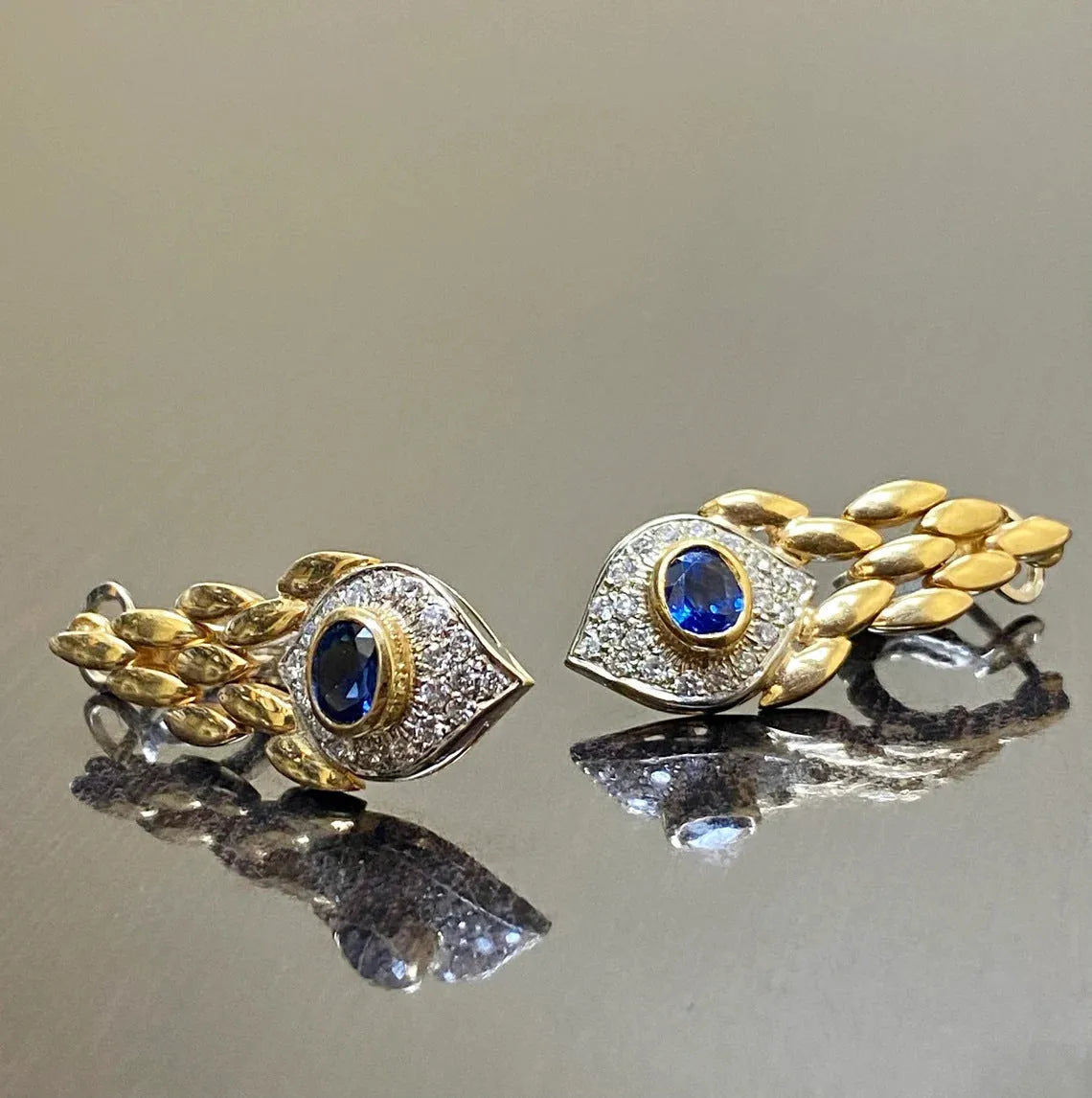 Imitation gold snake motif drop earrings for women, alloy with electroplating, retro fashion OL style, one pair