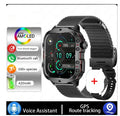 QX11 Smart Bluetooth Watch with TFT touch screen and zinc alloy case showing black colour option