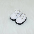 17cm high doll replacement shoes in various colours and styles on a white background.
