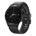 Black or white Bluetooth call smart watch with 1.28 inch screen, metal and plastic body, TPU silicone strap