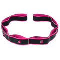 Yoga multi-section stretch strap in blue colour for flexibility training