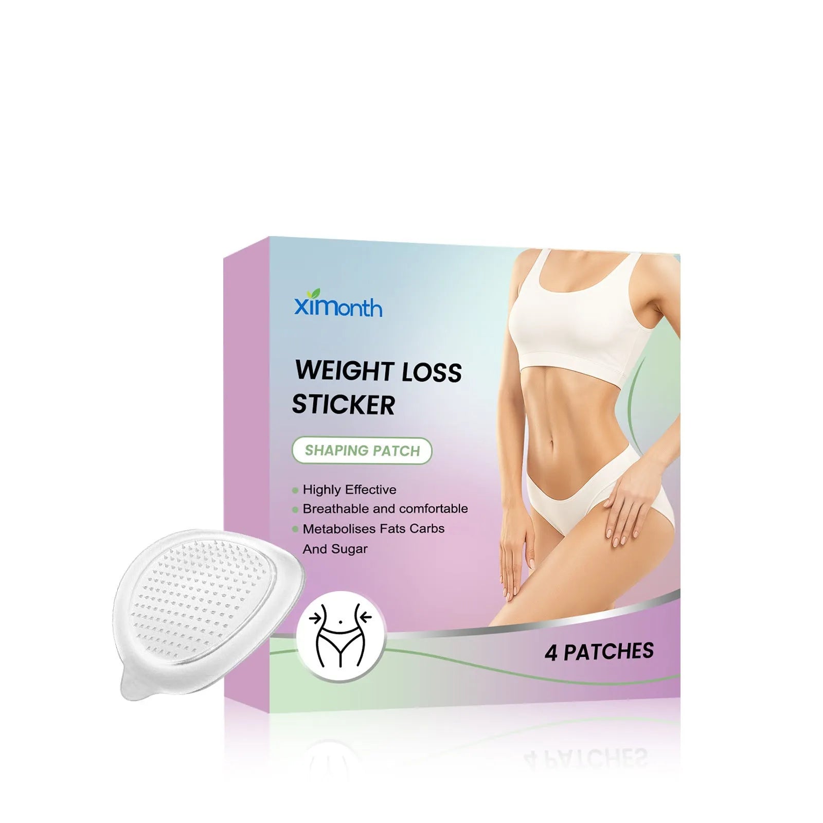 Body nursing adhesive bandage patches with microneedle technology containing aloe and mint ingredients
