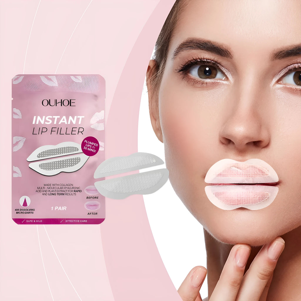 Silicone lip nursing adhesive bandage measuring 8 by 12 centimetres for moisturising lip care