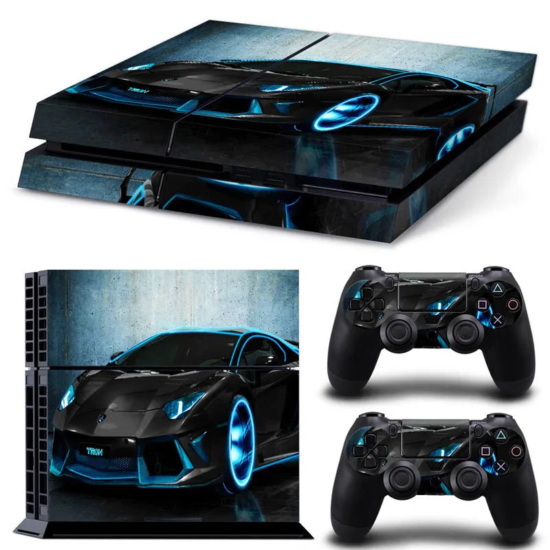 PS4 console protective film with imported PVC material and 0.001mm thickness