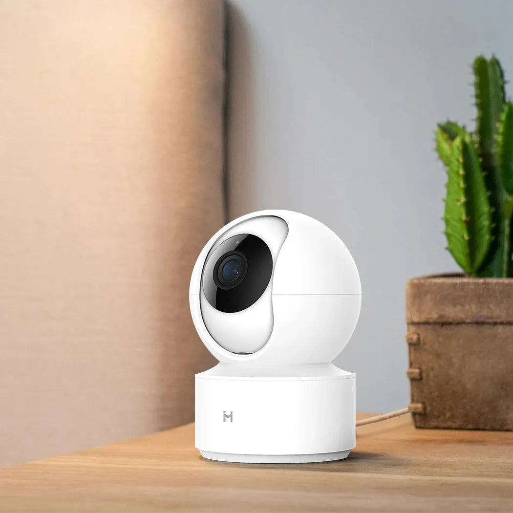 White Xiaobai smart camera with 110-degree lens for 1080p HD indoor monitoring