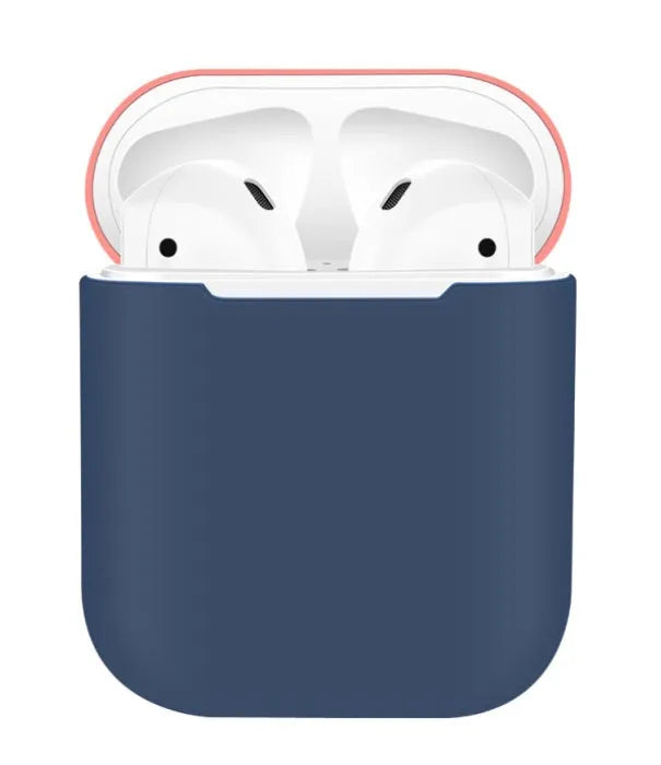 Silicone protective case for AirPods charging case in split design with colour options