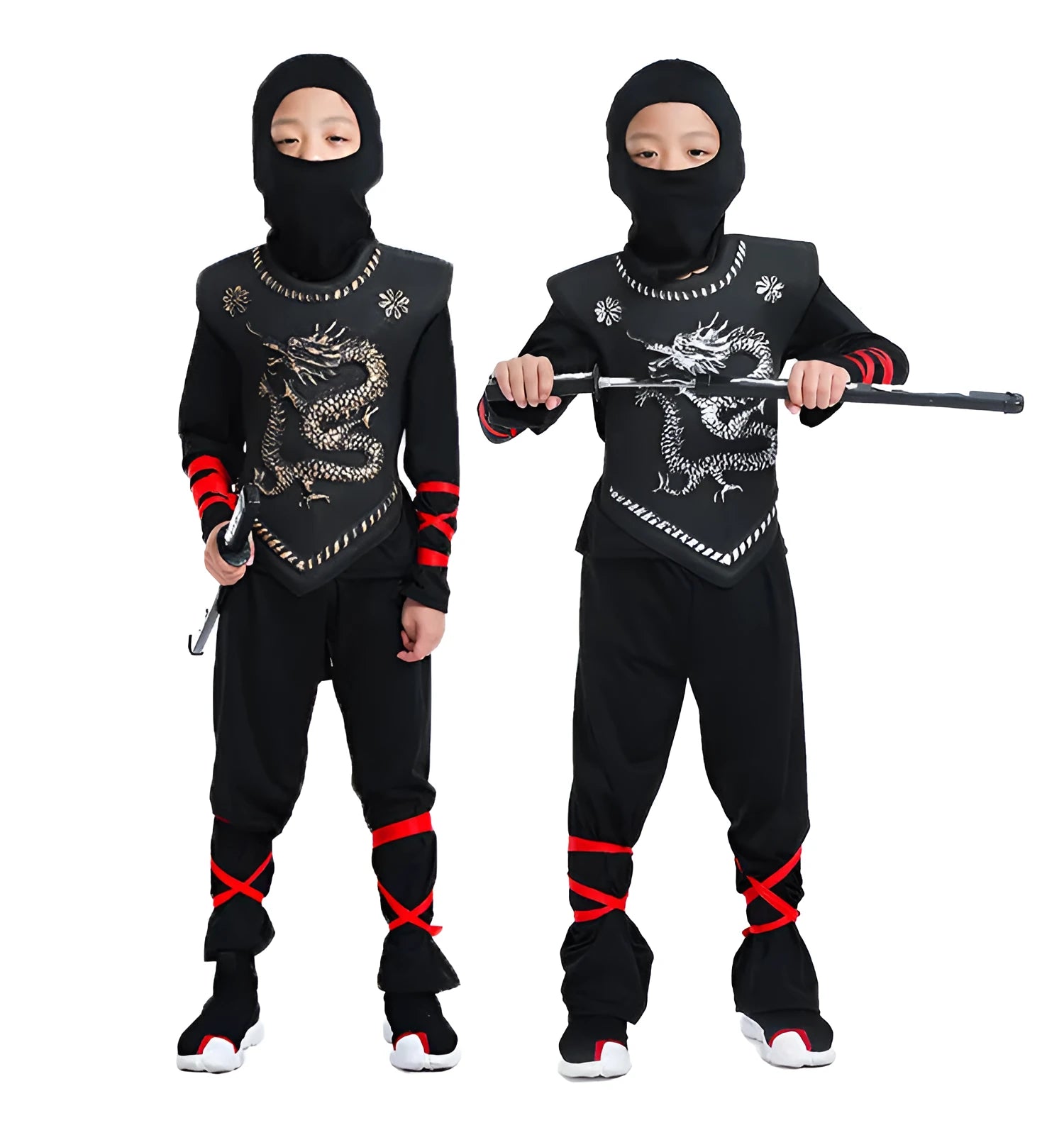 Children's Halloween cosplay costume in Asian sizes with four colour options