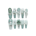 Women's plastic armour suit with camellia gradient colour and bow butterfly patterns in size L